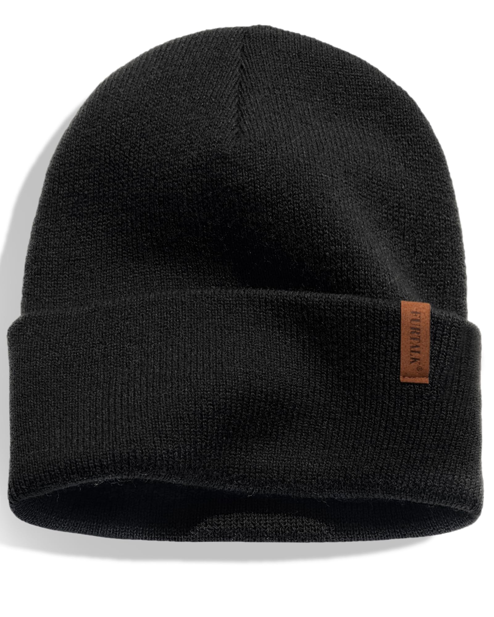 FURTALK Beanie for Men Women Cuffed Thick Knitted Unisex Winter Hat Beanies Skull Cap